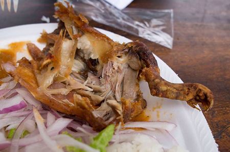 Fresh guinea pig Lima Peru