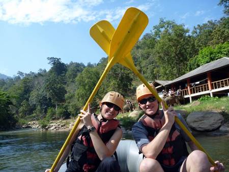 Rafting the Mae Taeng River