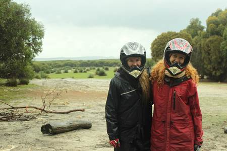 Jade and Lauren ATV Adventure Kangaroo Island