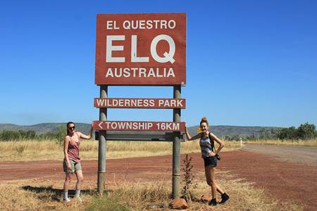 Lauren and Jade at El Questro