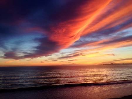 Most Spectacular Sunset Santa Cruz