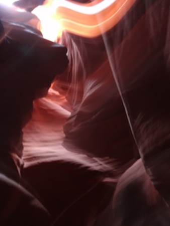 Sunlight and Sand Antelope Canyon Arizona