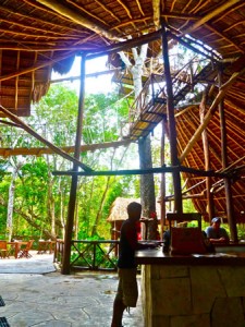 Selvatica palapa, Cancun Mexico