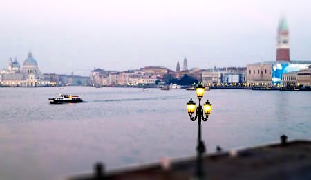 Venice lagoon from Al Tramonto Dorato