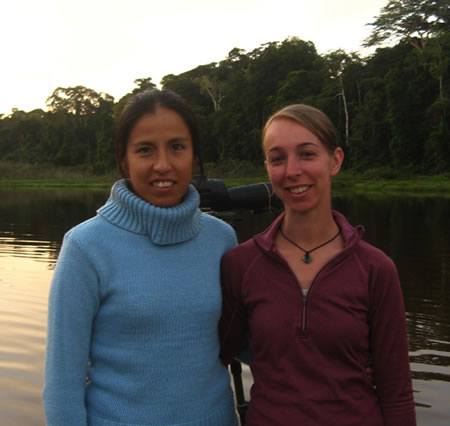 sally & angela @ oxbow lake