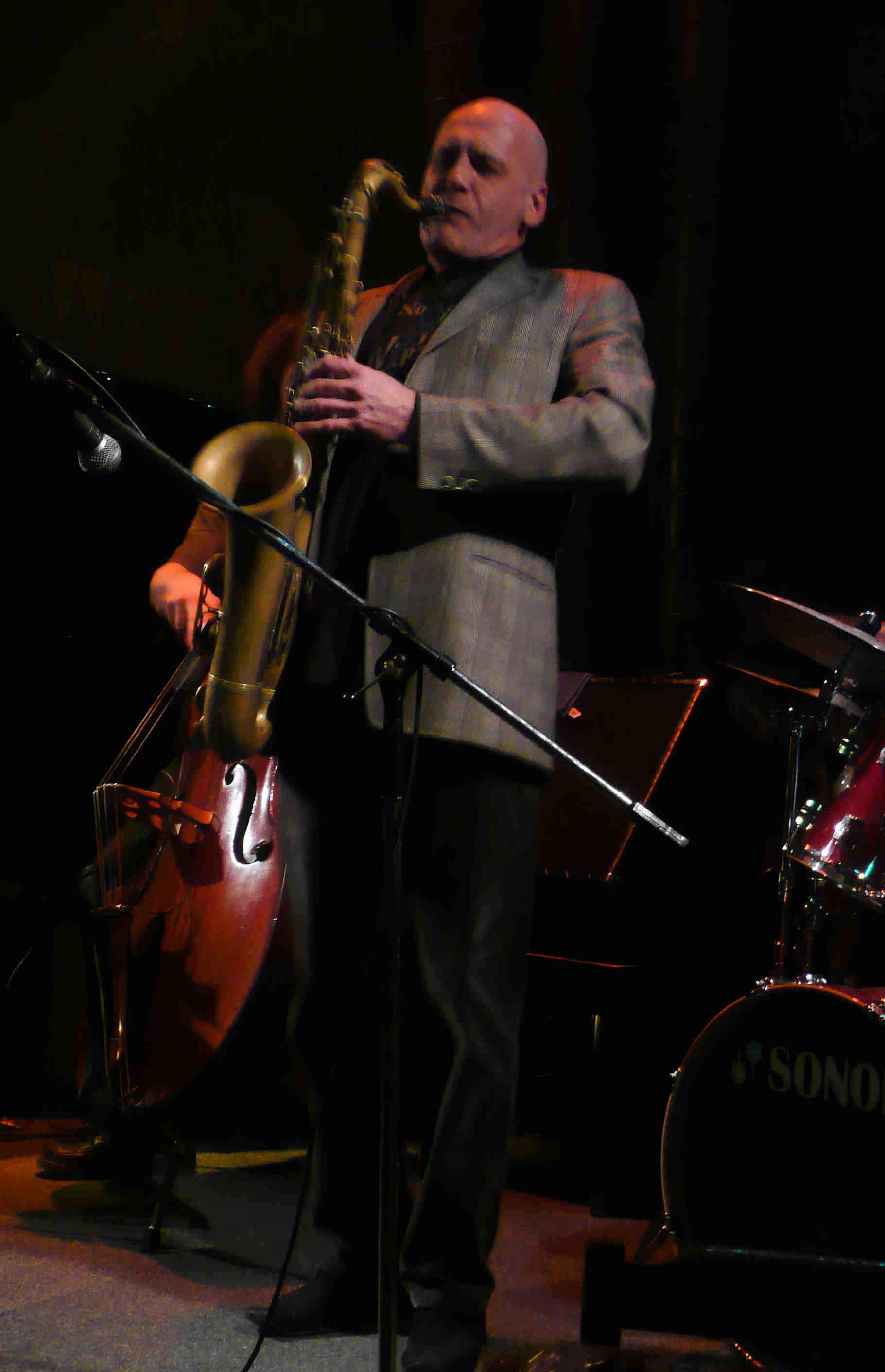 Prague jazz - saxophone player
