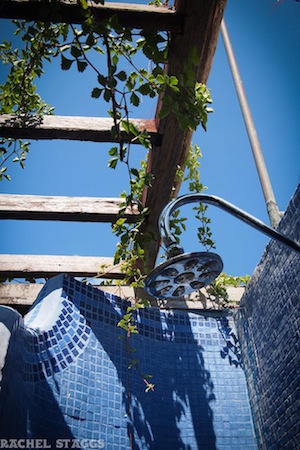 Quintana Roo Mexico outdoor shower