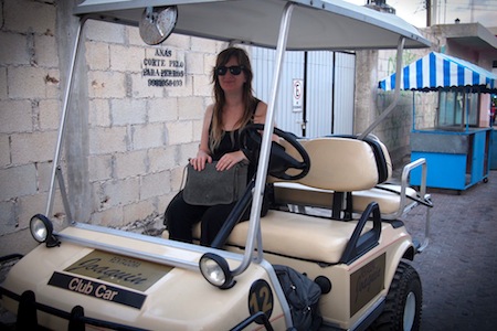 isla mujeres quintana roo mexico golf cart rental travel