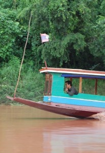 Laos River Boat