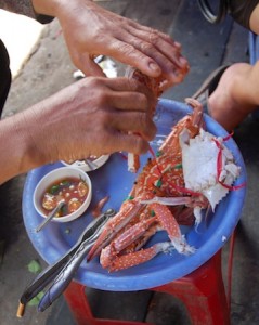 Crabs in Vietnam
