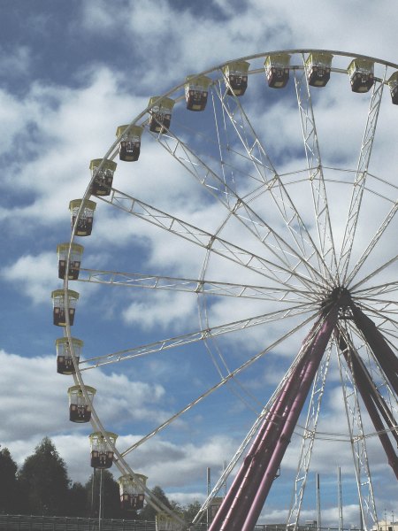 Ferris wheel in Melbourne