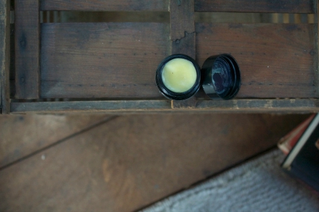 Organic lip balm