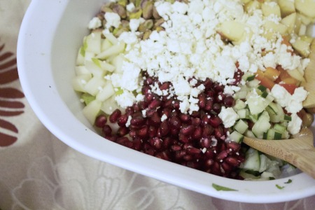 Pomegranate salad