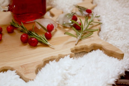 Rosemary and cranberries