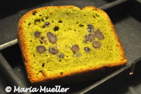 Green Tea & Azuki Red Bean Pound Cake