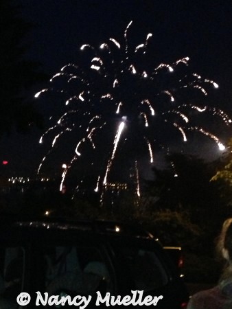 Fireworks over Kenmore WA