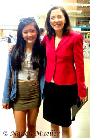 Maria Mueller and WA State Senator Maria Cantwell