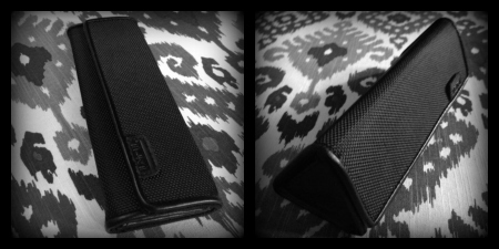 TUMI case before and after