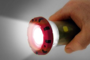Arka Lantern in flashlight mode