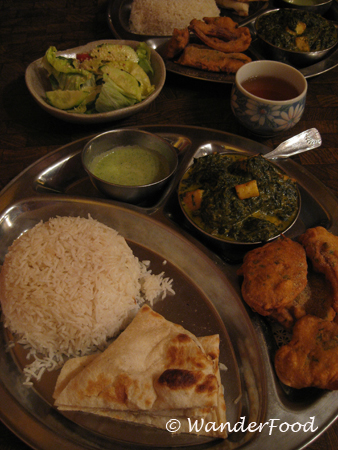 Vegetarian Thali Plate