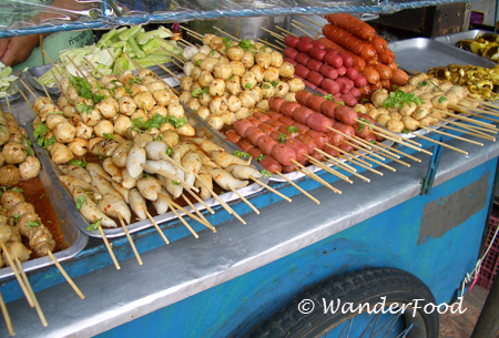 Skewer Vendor in Bangkok