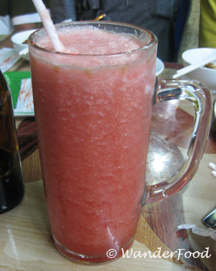 Watermelon Juice at Kim Cafe