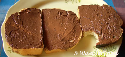 Nutella on Bread