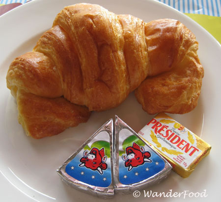 Croissant and Laughing Cow Cheese Vietnam