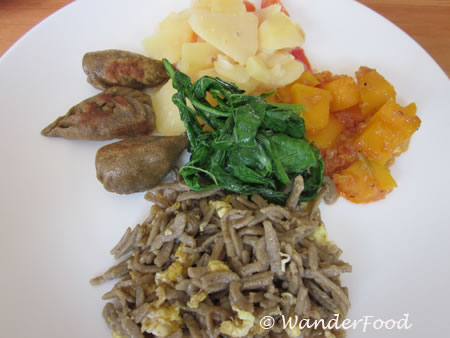 Bhutan Buckwheat Noodle Plate