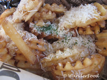 Garlic Waffle Fries at Grand Hyatt Kauai