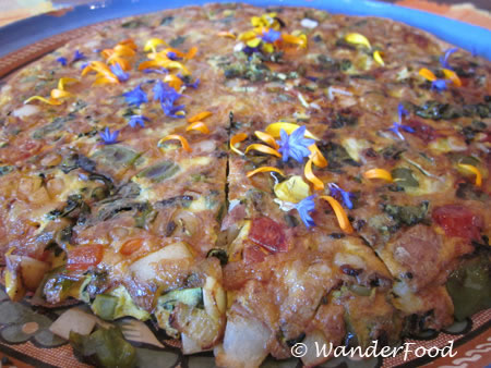 Frittata at Rancho la Puerta