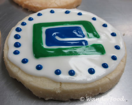 Canucks Cookie