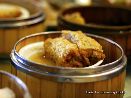 Bean curd skin at dim sum