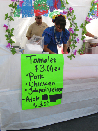 Tamale stand