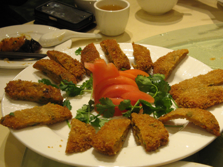 Thai-style fish cakes, Jade Dynasty, Vancouver