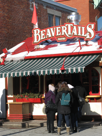 BeaverTails stand at the ByWard Market, Ottawa