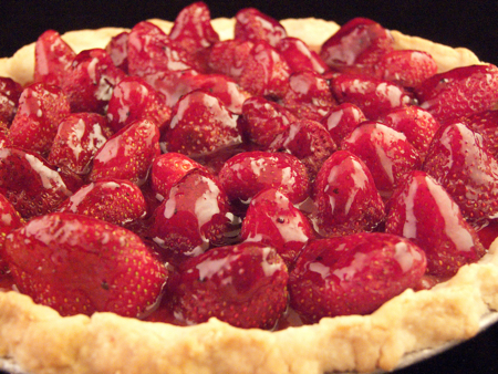 Strawberry pie
