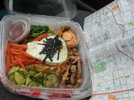 Bibimbap from Taste of Korea, Portland, Oregon