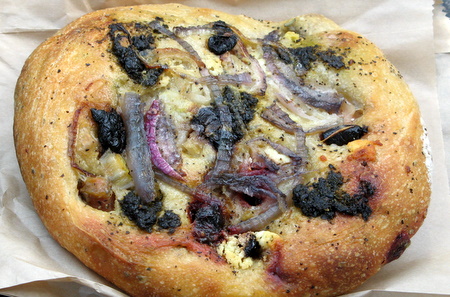 Vegetable focaccia