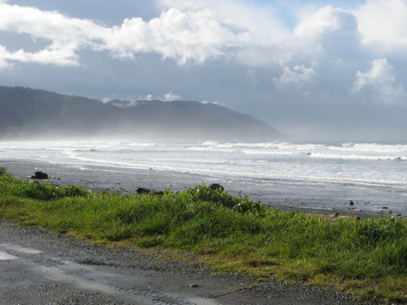 Ocean near Crescent City, California