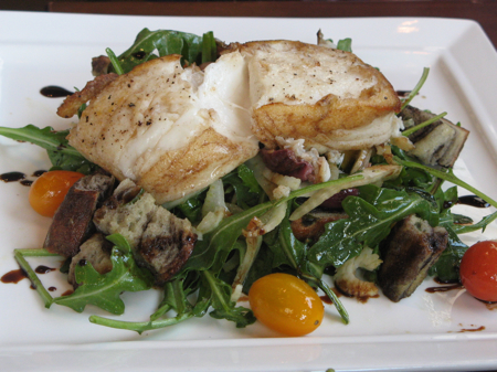 Halibut at La Bicyclette, Carmel, California