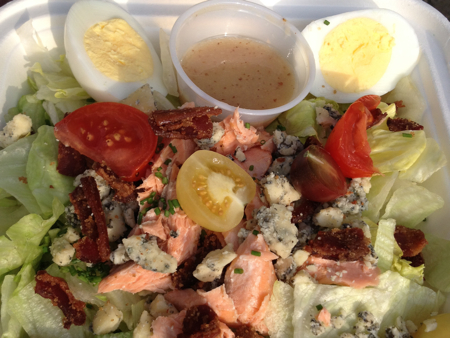 Bacon Cobb Salad, Edible Canada, Granville Island, Vancouver, BC