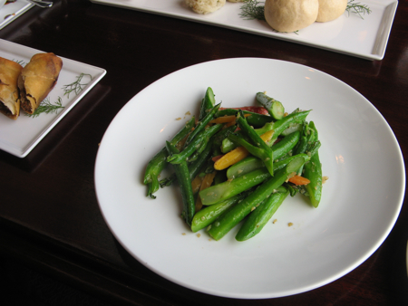 Gai lan at Hotel Grand Pacific (dim sum), Victoria, BC