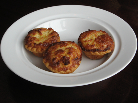 Coconut tarts at Hotel Grand Pacific (dim sum), Victoria, BC