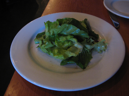 Greens with pickled grapes, Clyde Common, Portland, OR