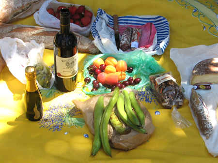 Picnic, Sarlat, France