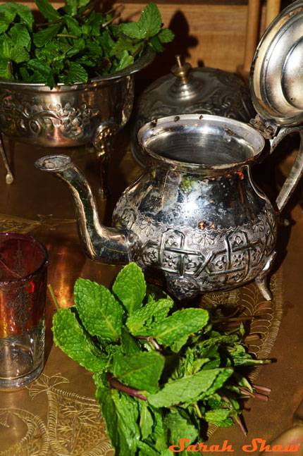 Adding-Mint-Moroccan-Mint-Tea