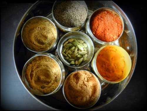 Indian spice tin