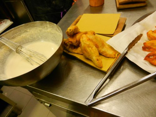 stuffed squash blossoms