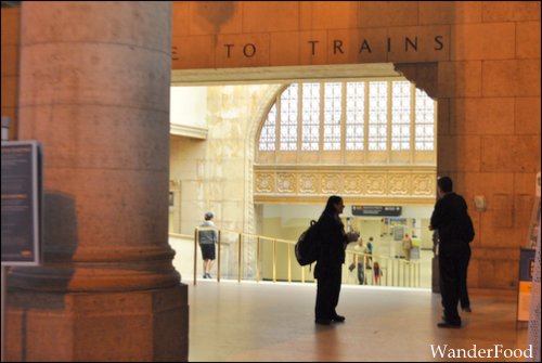 Via Rail train from toronto